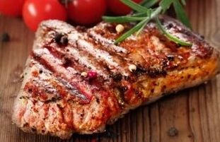 Carne per migliorare la potenza