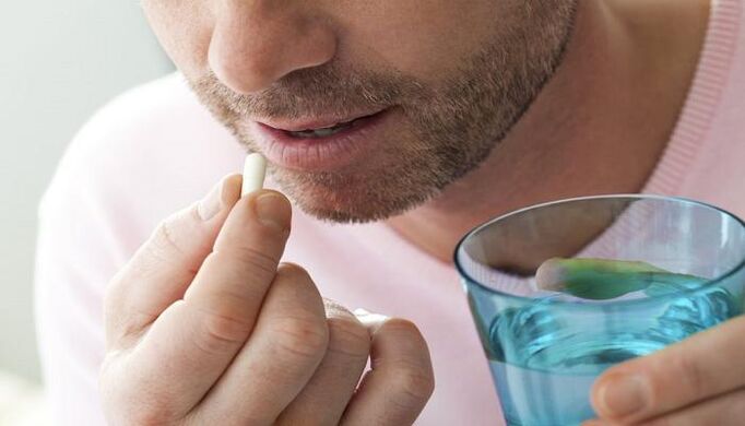 Accoglienza di vitamine nelle capsule